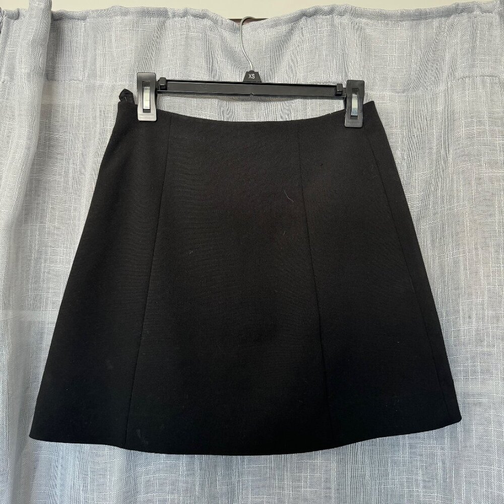 Black mid-thigh skirt from & Other Stories